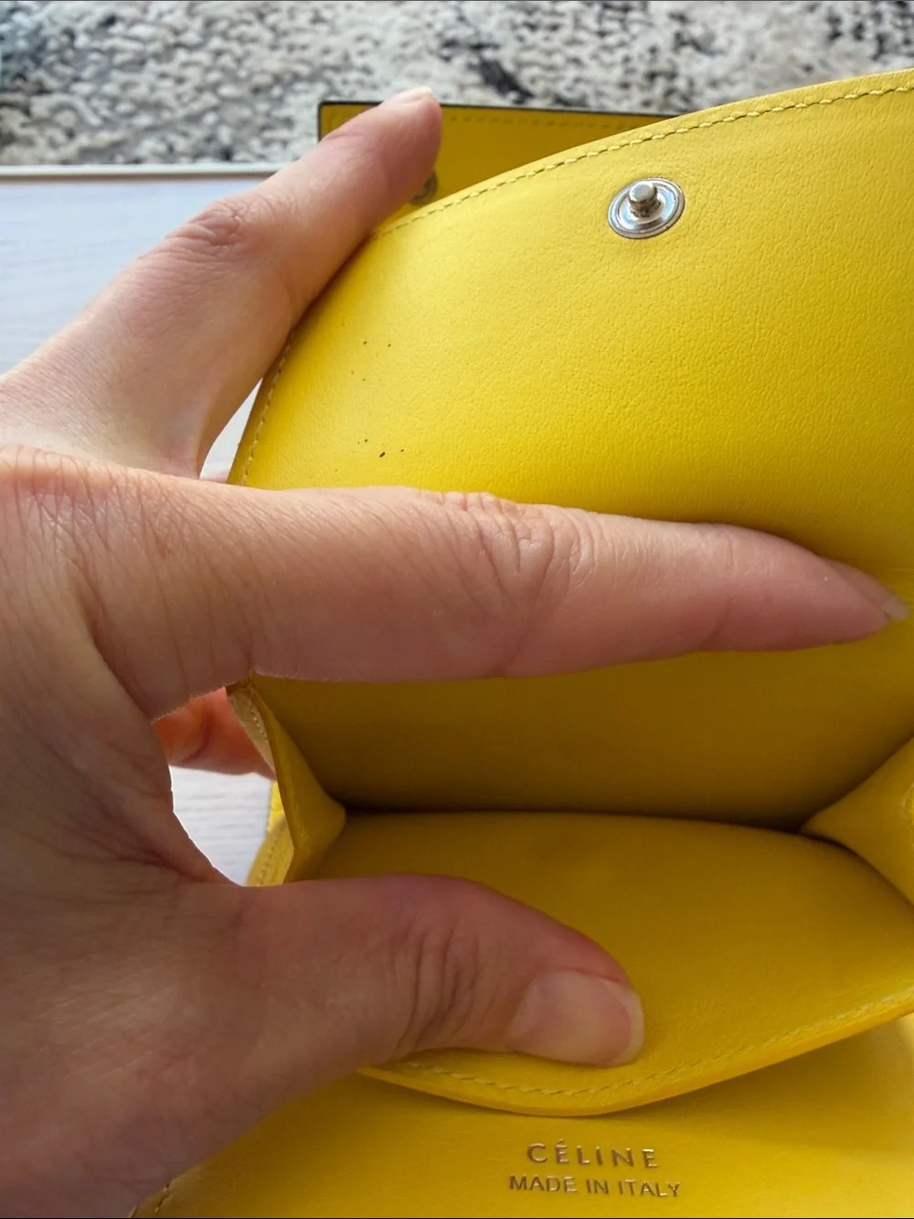 Drummed wallet